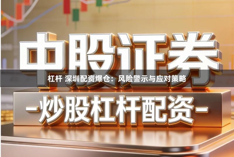 杠杆 深圳配资爆仓：风险警示与应对策略